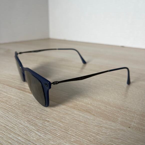 Ray-Ban RB7039 5451 LightRay Eyeglasses Blue FRAMES ONLY 51-18-140 Italy - Picture 3 of 8
